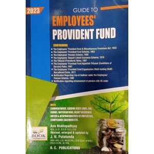 Book Corporation's The Guide to Employees Provident Funds [EPF] by Asis Mukhopadhyay, J. N. Putatunda | B. C. Publications